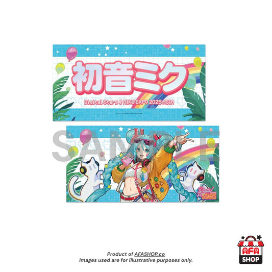 Digital Star @ MIKU EXPO 2025 ASIA Microfiber Towel "Slogan"