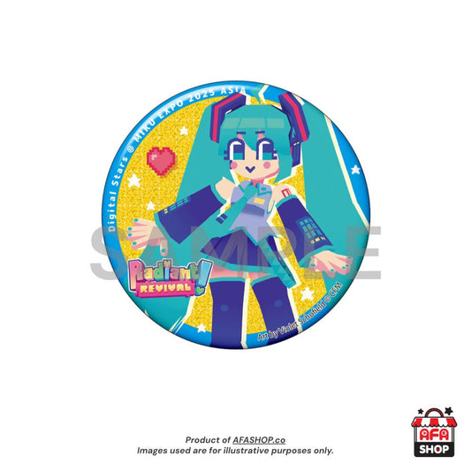 Digital Star @ MIKU EXPO 2025 ASIA Glitter Badge (Art by Violet Schofield)