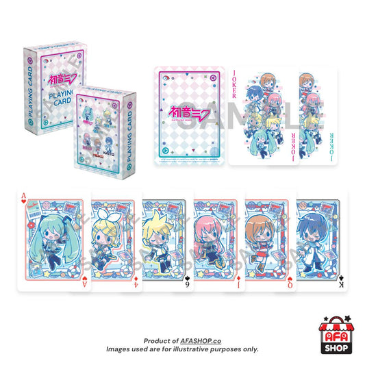 AFA x Hatsune Miku - Playing Cards Set (Art by FujinokiTomoko)