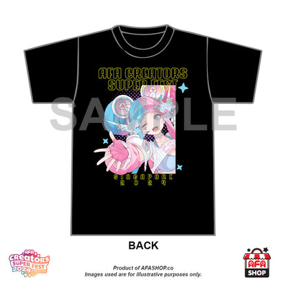 BLACK T-SHIRT - CSF24 x DISHWASHER SEIKA