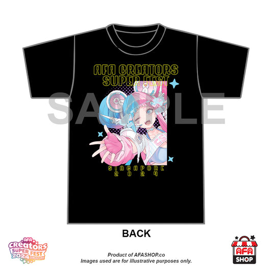 BLACK T-SHIRT - CSF24 x DISHWASHER SEIKA
