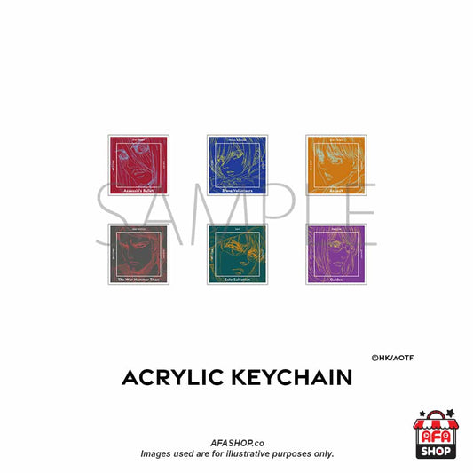 MAPPA ATTACK ON TITAN Art Board Acrylic Keychain Collection (Random)