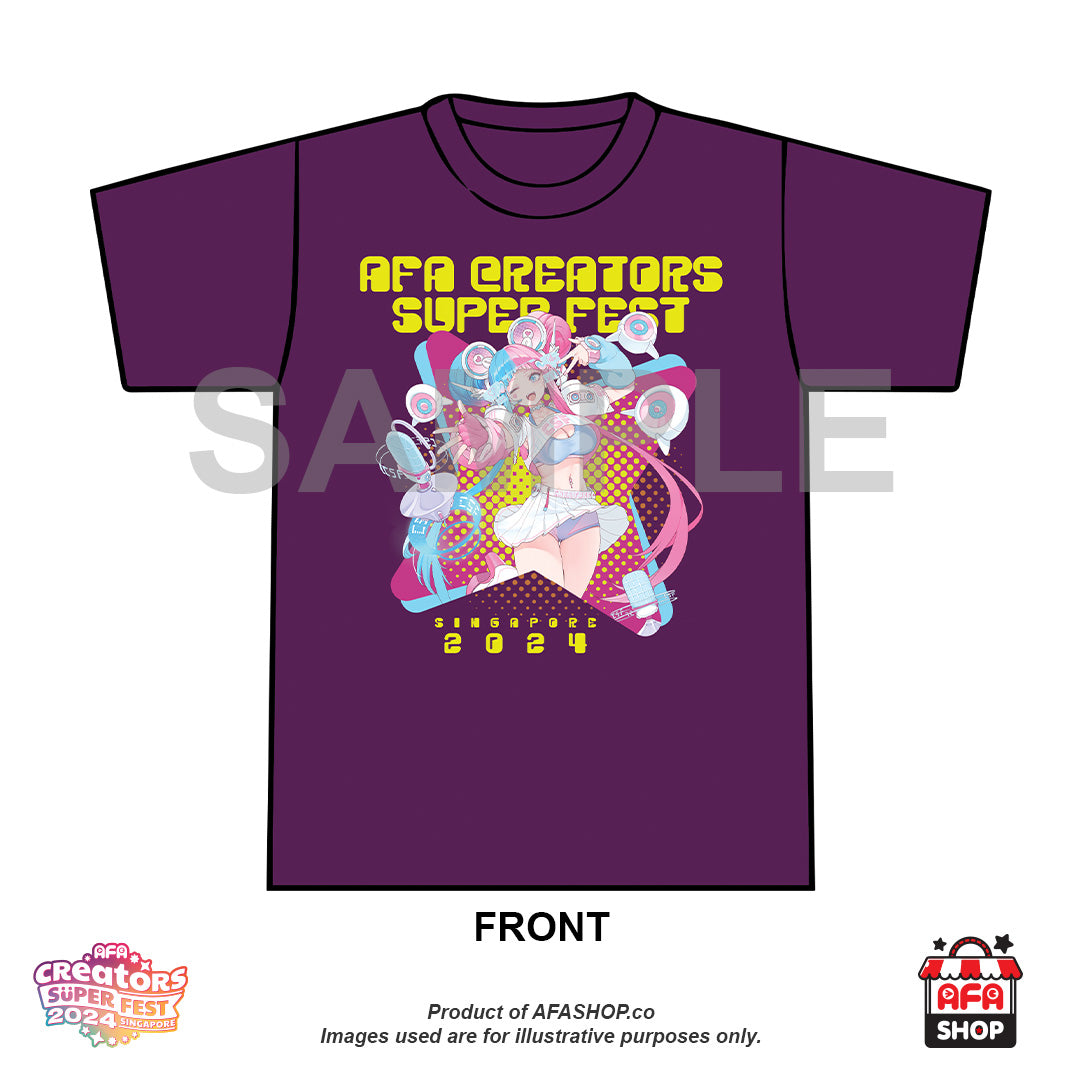 PURPLE T-SHIRT - CSF24 x DISHWASHER SEIKA
