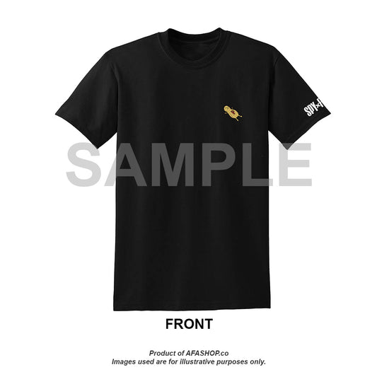 Spy X Family Anya Forger & Peanut Black T-Shirt - 1. 2. Small (S)