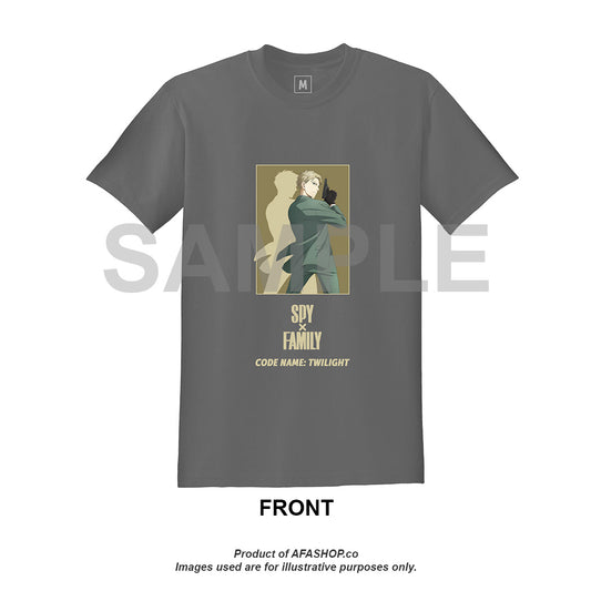 Spy X Family Loid Forger (Twilight) Grey T-Shirt - 4. Large (L)