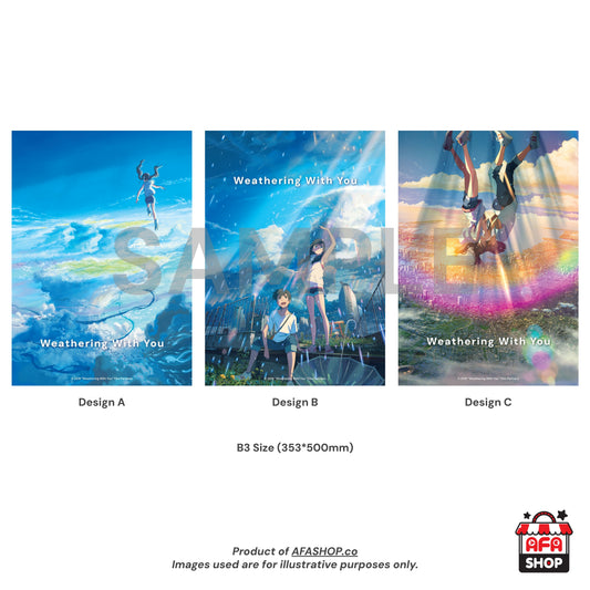 Weathering With You B3 Poster