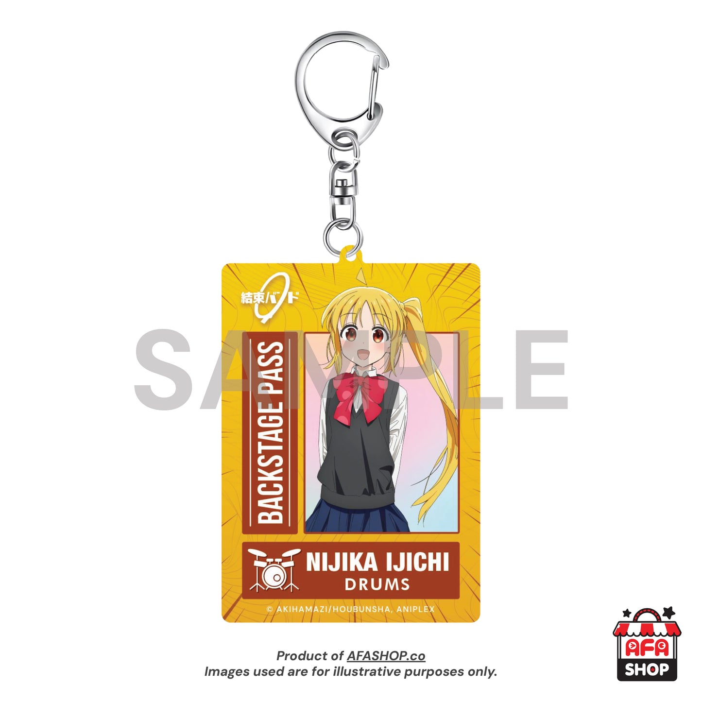 BOCCHI THE ROCK! Acrylic Keyholder 2 Nijika Ijichi