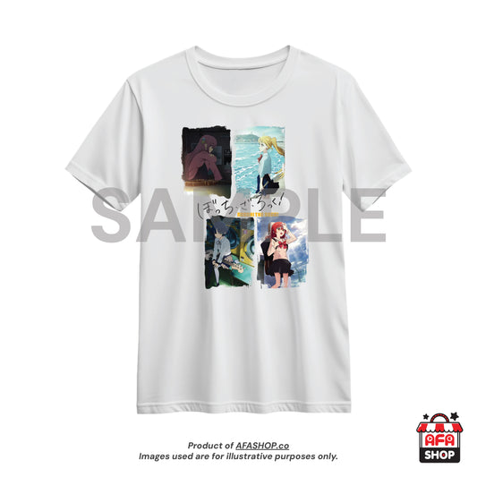 BOCCHI THE ROCK! White T-Shirt 01