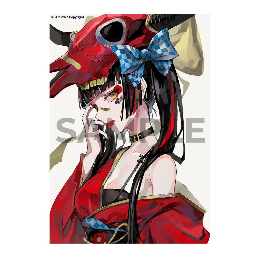 丑 COW - A1 Canvas Print (Art by LAM)
