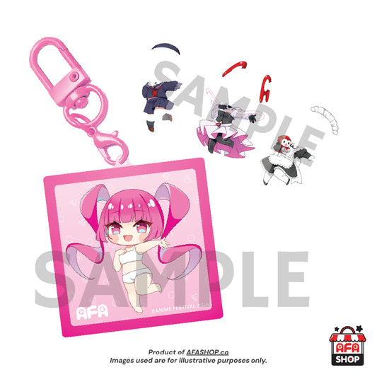 Chibi Seika Acrylic Keychain (with clothes set)