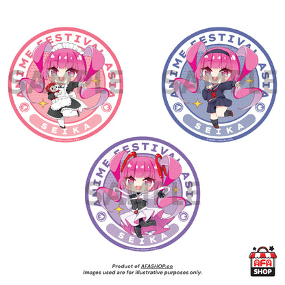 Chibi Seika Can Badge (Random 3 Types)