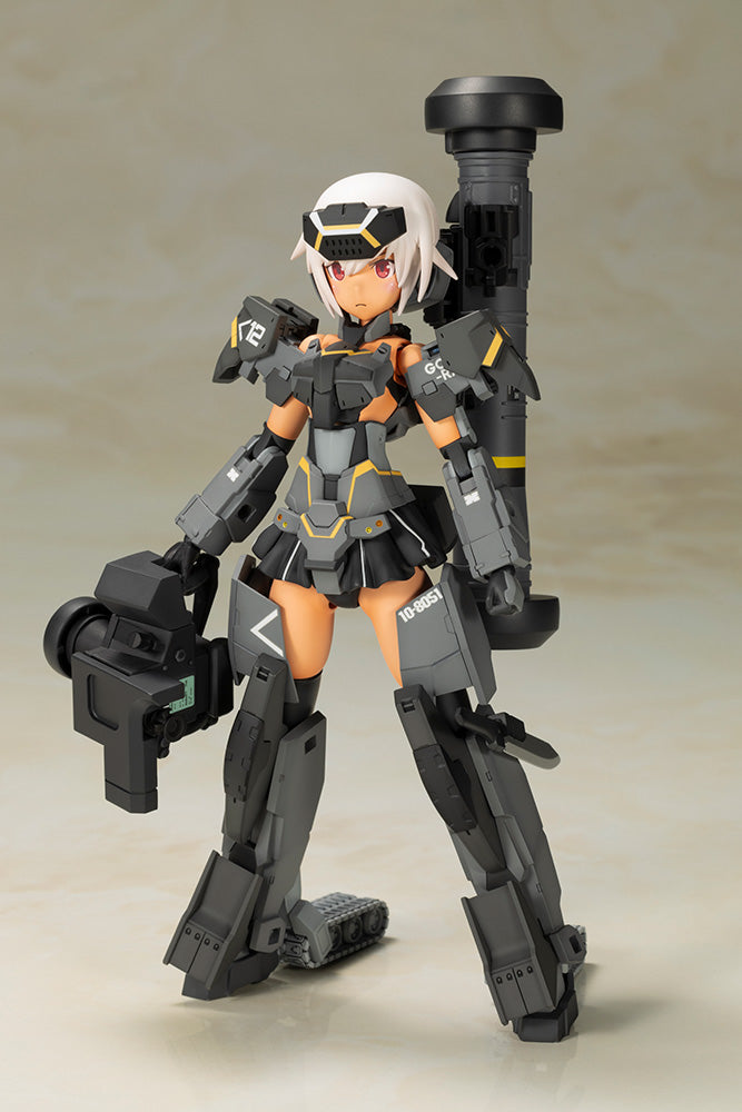 FRAME ARMS GIRL GOURAI-KAI [BLACK] with FGM148 TYPE ANTI-TANK MISSILE FG154