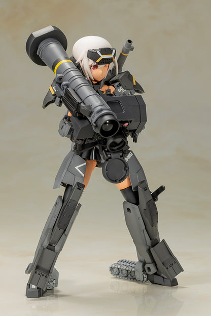 FRAME ARMS GIRL GOURAI-KAI [BLACK] with FGM148 TYPE ANTI-TANK MISSILE FG154