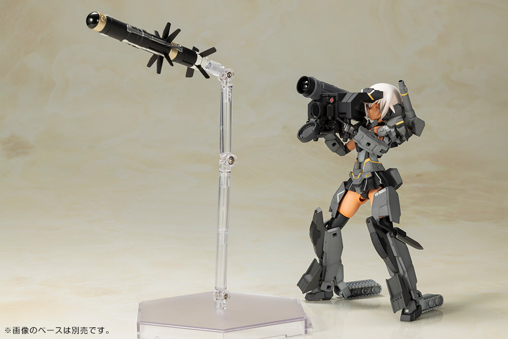 FRAME ARMS GIRL GOURAI-KAI [BLACK] with FGM148 TYPE ANTI-TANK MISSILE FG154
