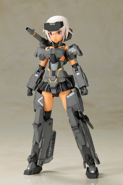FRAME ARMS GIRL GOURAI-KAI [BLACK] with FGM148 TYPE ANTI-TANK MISSILE FG154