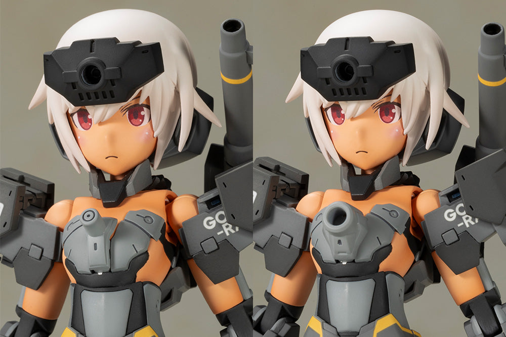 FRAME ARMS GIRL GOURAI-KAI [BLACK] with FGM148 TYPE ANTI-TANK MISSILE FG154