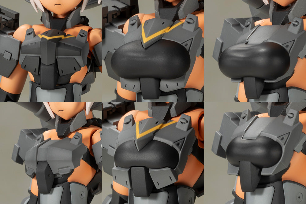 FRAME ARMS GIRL GOURAI-KAI [BLACK] with FGM148 TYPE ANTI-TANK MISSILE FG154