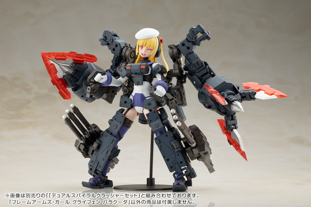 FRAME ARMS GIRL GREIFEN BARRACUDA