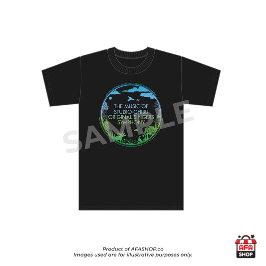 THE MUSIC OF STUDIO GHIBLI ORIGINAL SYMPHONY T-Shirt (Black)