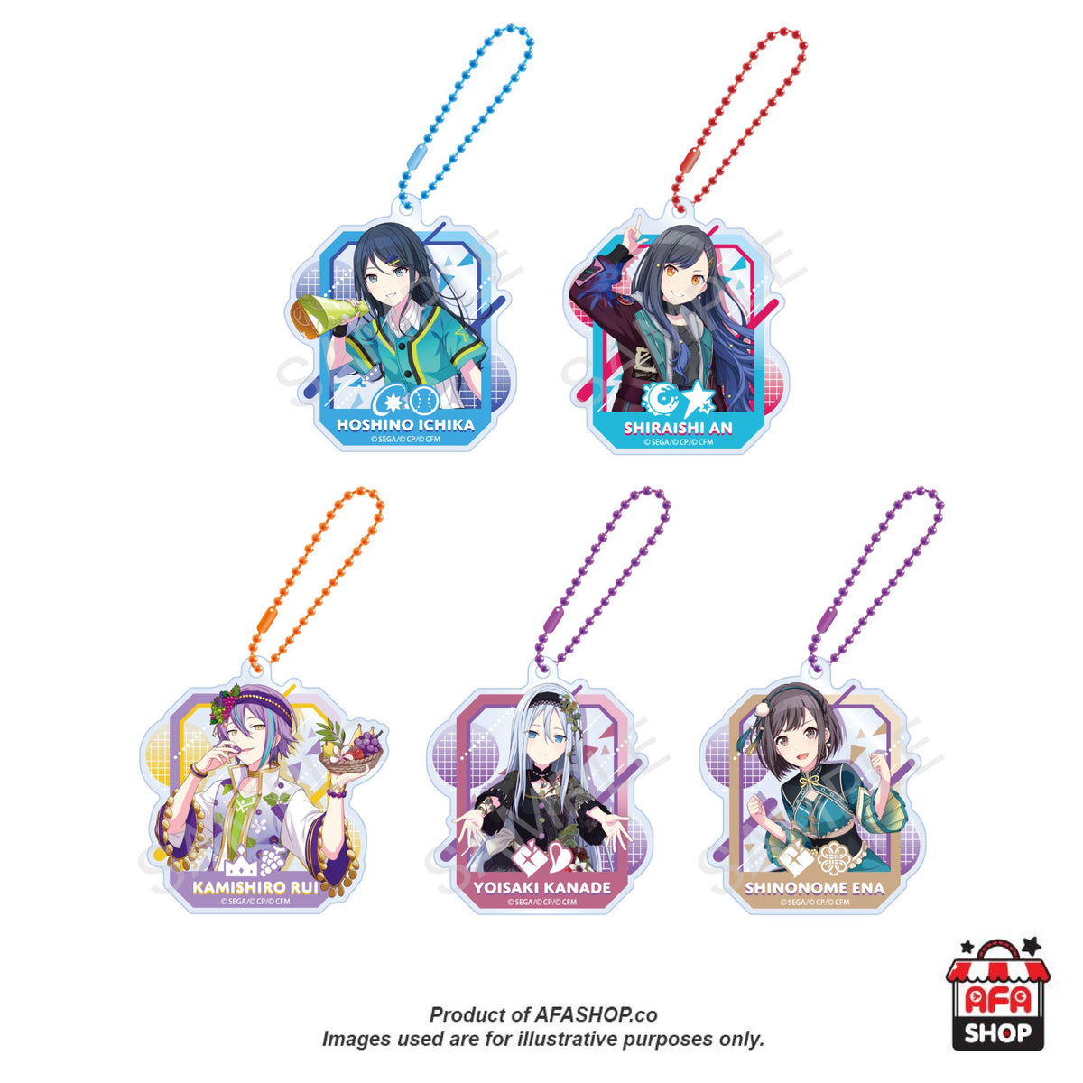 [HATSUNE MIKU: COLORFUL STAGE!] Acrylic Keyholder Vol.7