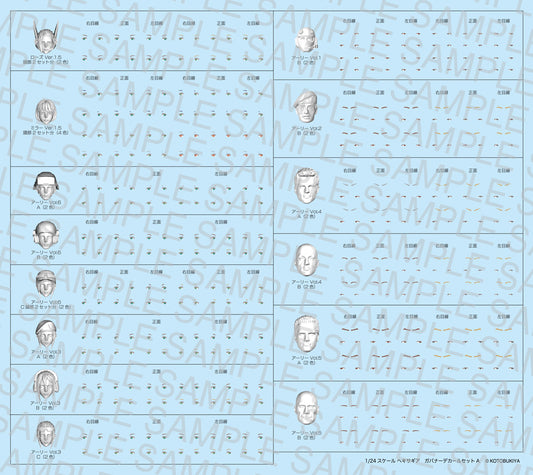 GOVERNOR DECAL SET TYPE-A | HEXA GEAR