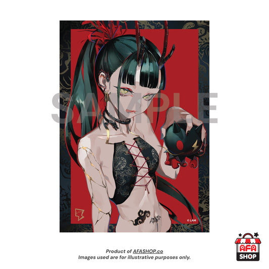 LAM Original - A2 Canvas Unframed Print - 辰 TATSU