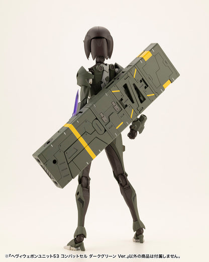 HEAVY WEAPON UNIT 53 COMBAT CELL DARK GREEN ver. v | MH53