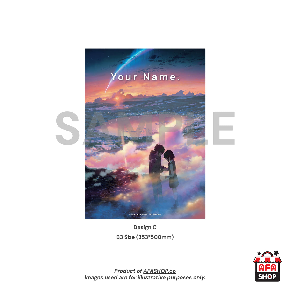 Your Name. B3 Poster