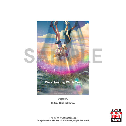 Weathering With You B3 Poster