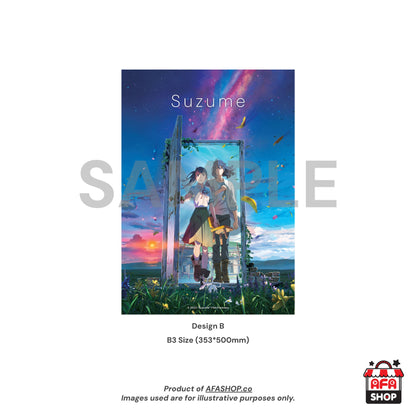 Suzume no Tojimari B3 Poster