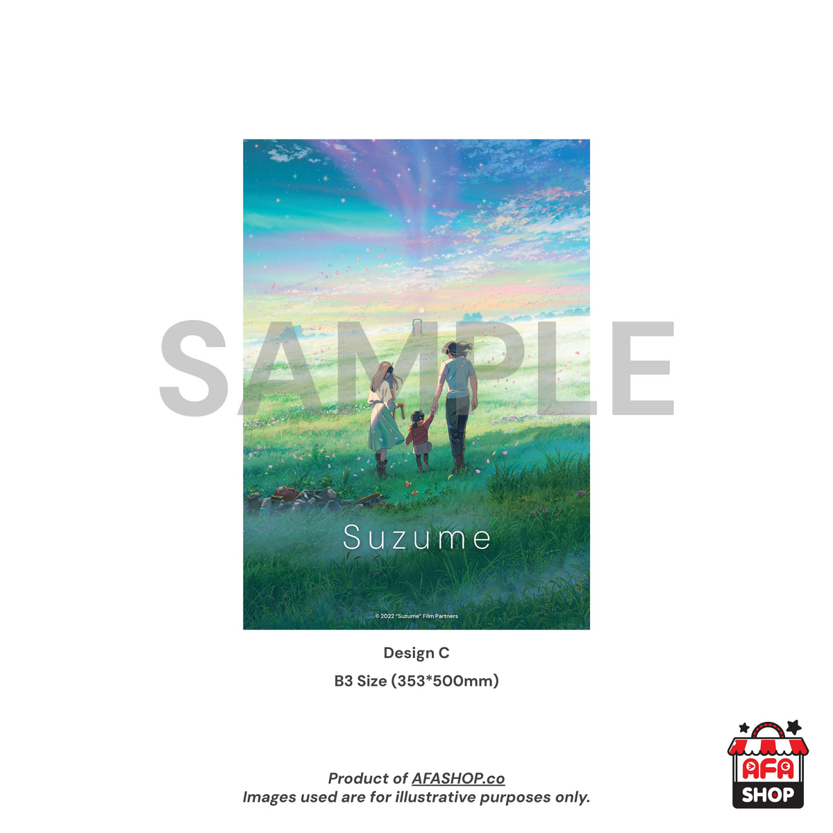 Suzume no Tojimari B3 Poster