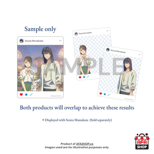 Suzume no Tojimari Insta Style Acrylic Card (Suzume Iwato)