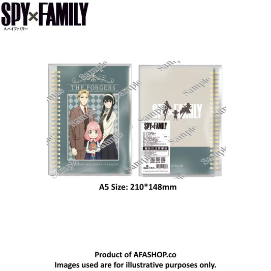 Spy X Family Ring Notebook