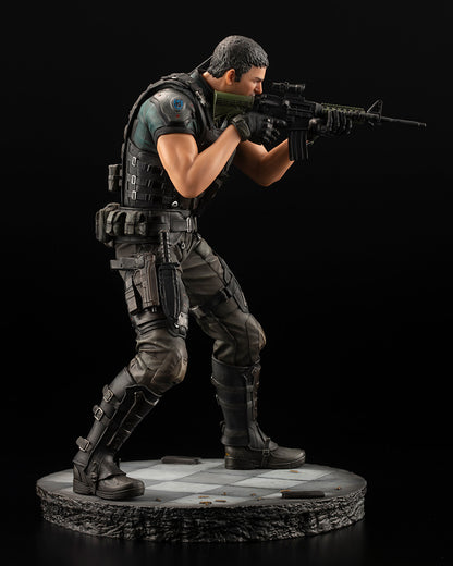 RESIDENT EVIL: VENDETTA CHRIS REDFIELD RENEWAL PACKAGE ARTFX STATUE (1/6 Scale)