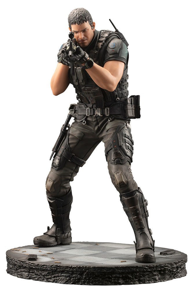 RESIDENT EVIL: VENDETTA CHRIS REDFIELD RENEWAL PACKAGE ARTFX STATUE (1/6 Scale)