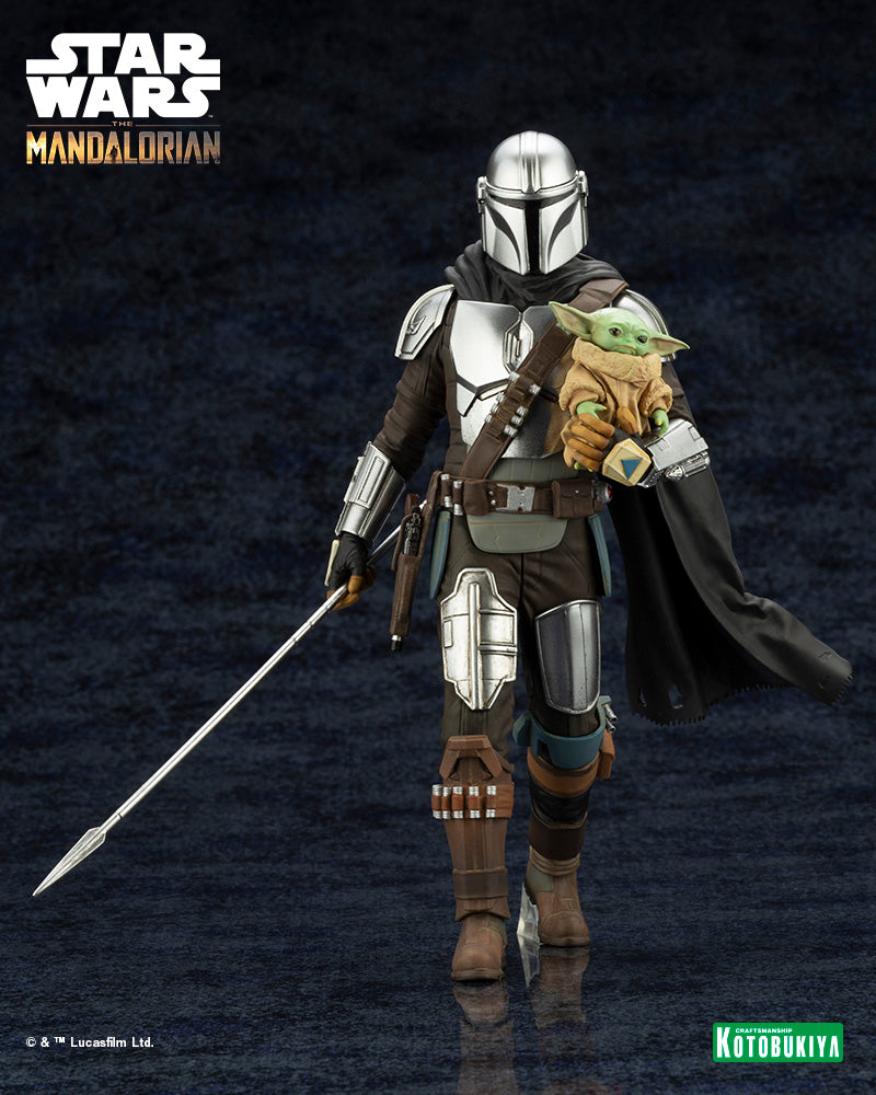 ARTFX+ MANDALORIAN™& GROGU™ with Beskar Staff