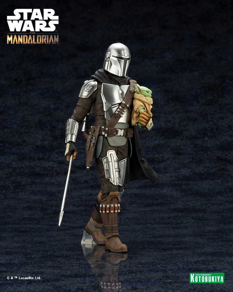 ARTFX+ MANDALORIAN™& GROGU™ with Beskar Staff