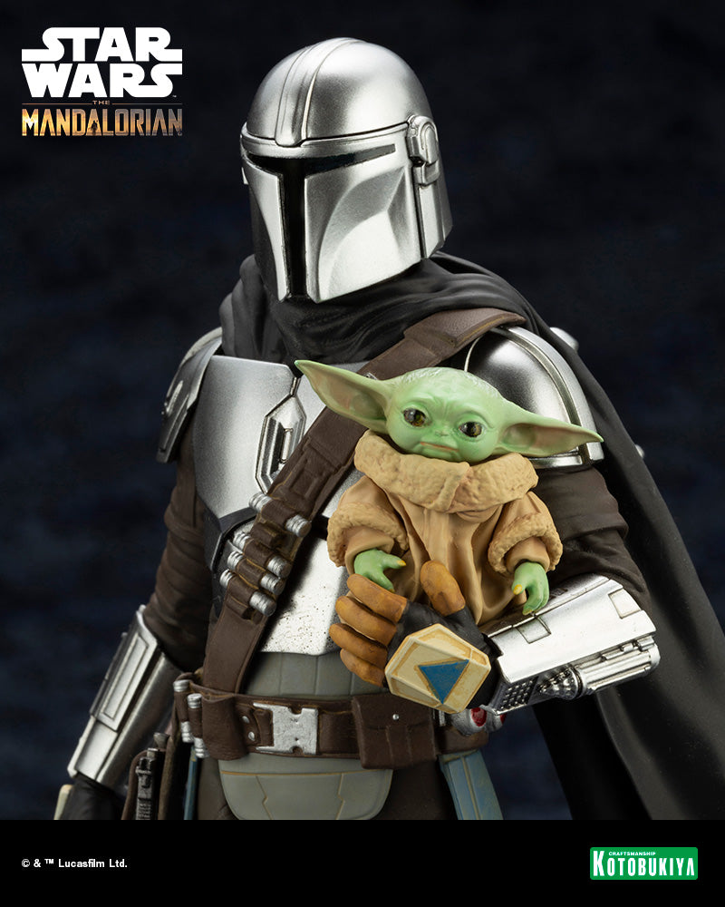 ARTFX+ MANDALORIAN™& GROGU™ with Beskar Staff