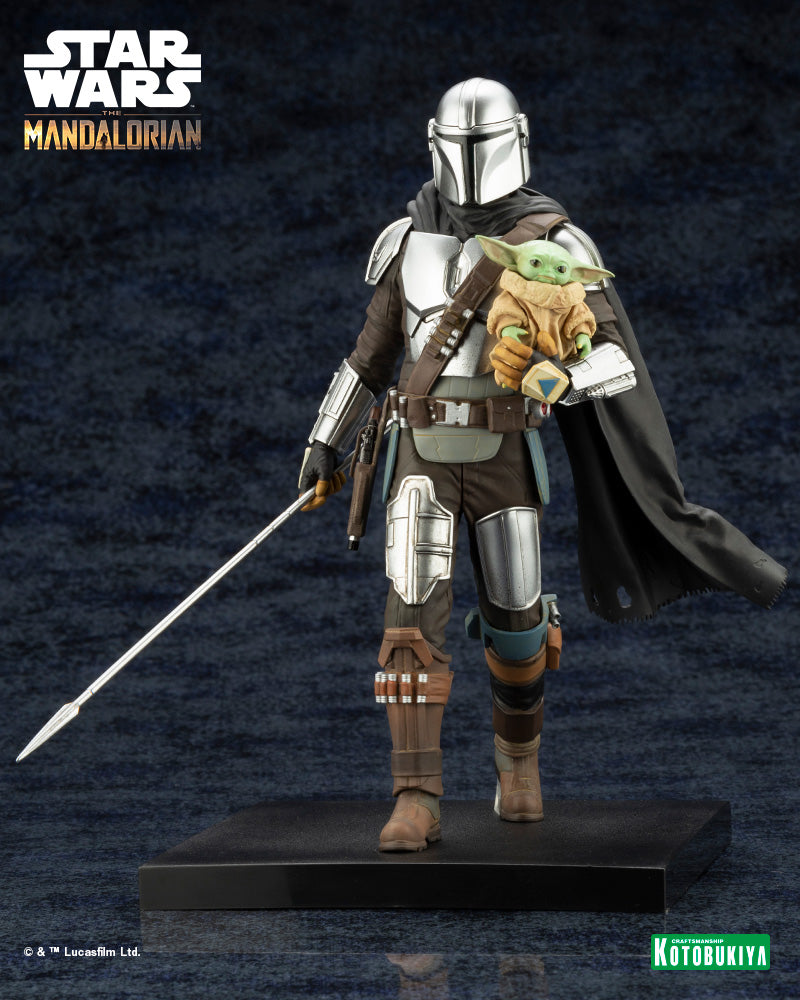 ARTFX+ MANDALORIAN™& GROGU™ with Beskar Staff