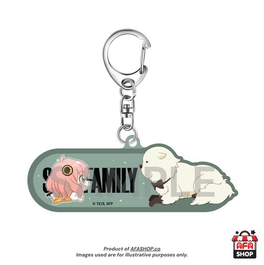 Spy x Family - Acrylic Shaker Keychain (Anya&Bond)