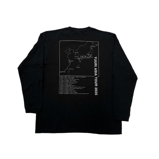 YUURI ASIA TOUR 2025 Metal Logo Long T-Shirt