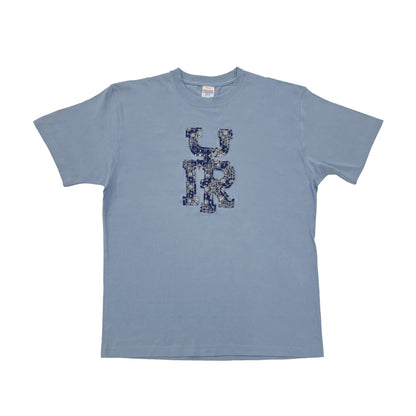 YUURI ASIA TOUR 2025 Patchwork T-Shirt (Acid Blue)