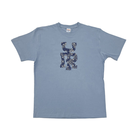 YUURI ASIA TOUR 2025 Patchwork T-Shirt (Acid Blue)