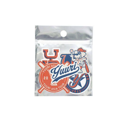 YUURI ASIA TOUR 2025 Sticker Set