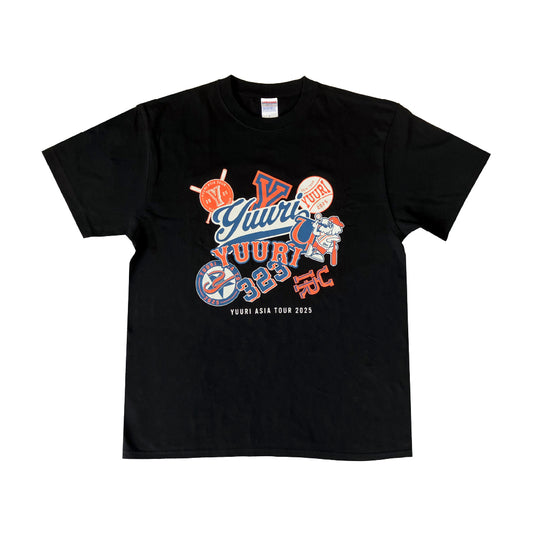 YUURI ASIA TOUR 2025 T-Shirt (Black)
