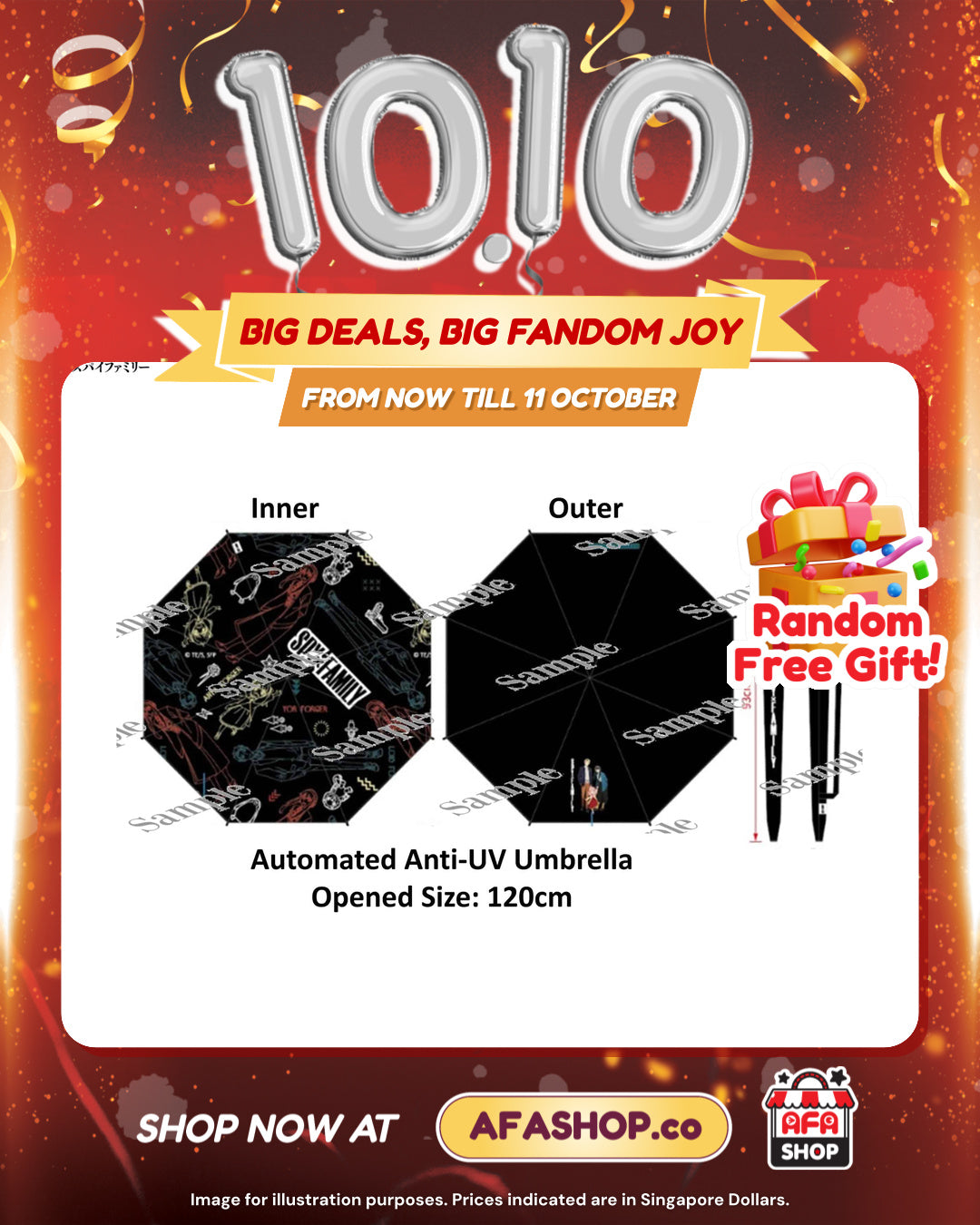 Spy X Family Automated Umbrella
