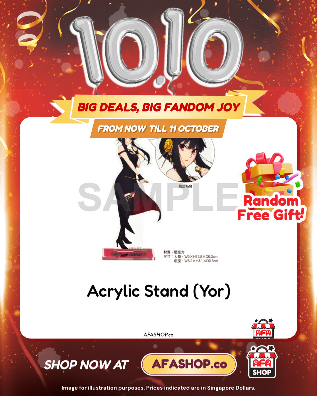 Acrylic Stand - Yor