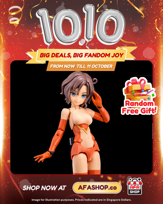 (KP596) MEGAMI DEVICE M.S.G 01 TOPS SET SKIN COLOR D