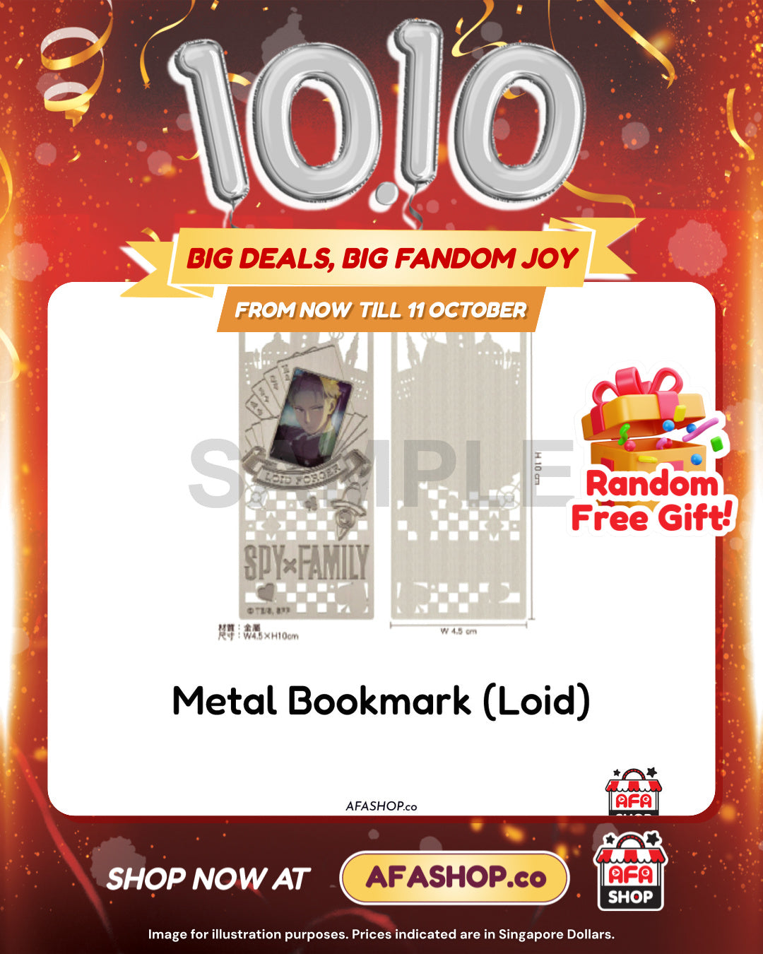 Metal Bookmark - LOID | SPYxFAMILY