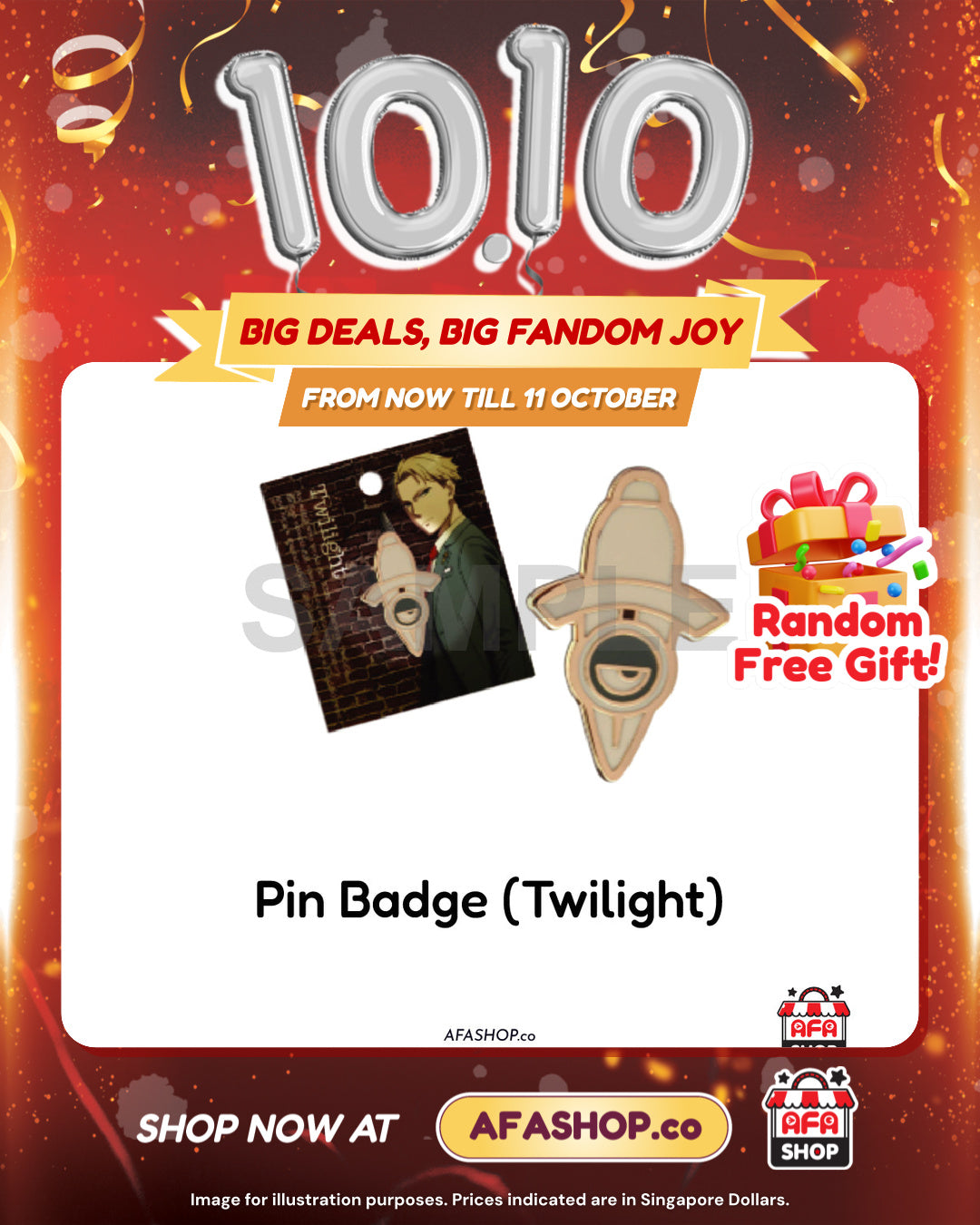 Pin Badge - Twilight